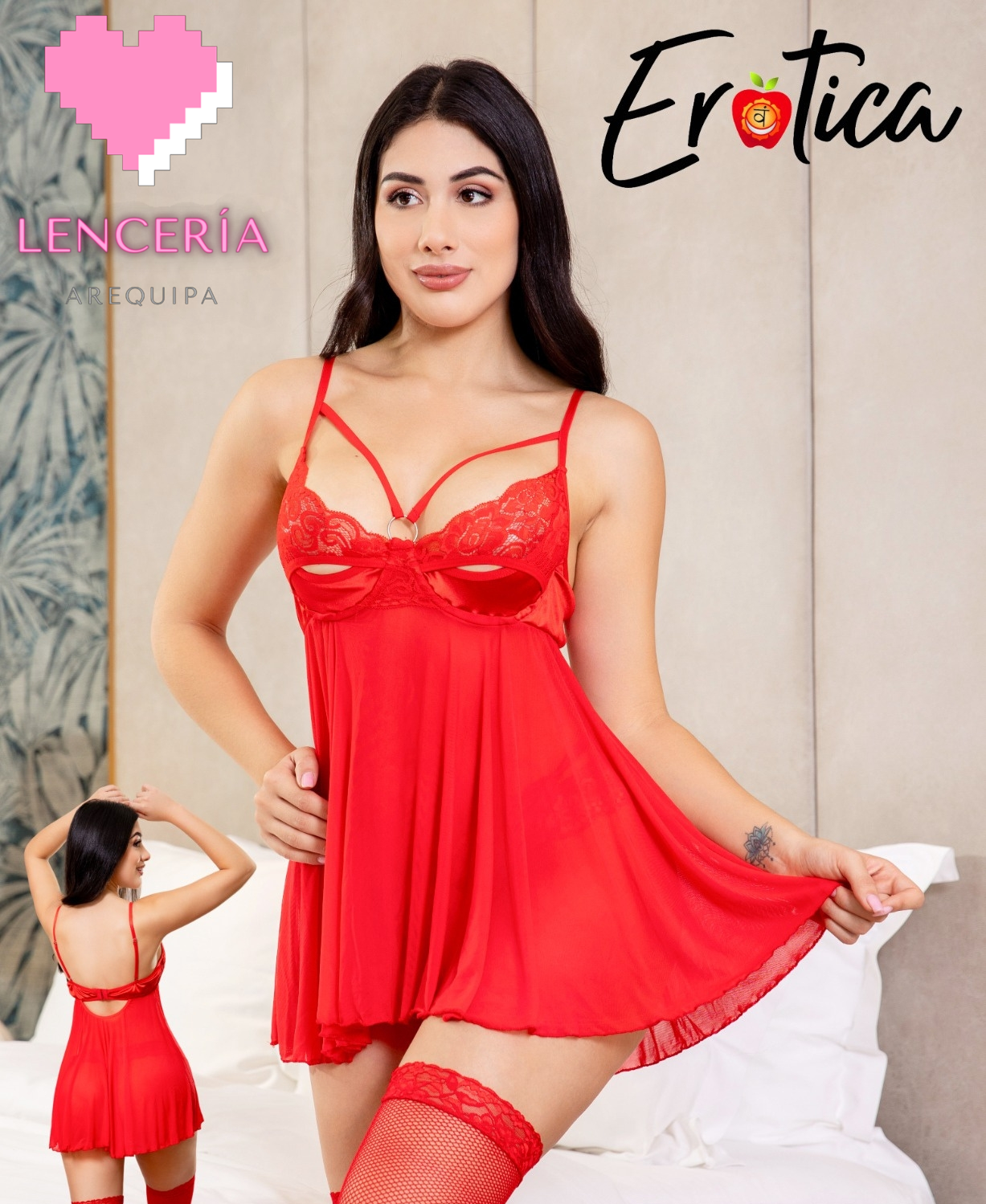 Baby Doll 40 Rojo